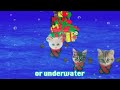 Cat and CREWMATES. Cat animations stories and variations. Compilation non stop