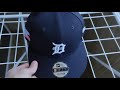 Бейсболка New Era 9FIFTY Detroit Tigers Navy Paisley Undervisor Snapback Hat
