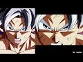 LR Mastered Ultra Instinct Goku DOKKAN VS ANIME COMPARISON