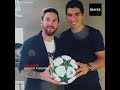 El día que Suarez sacó a Messi de su casa