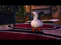 Dancing White Duck