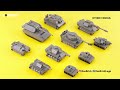 Lego WW2 German Tank Mini Vehicles (Tutorial)
