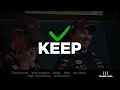 Keep or Trade Challenge with Max Verstappen and Sergio Perez