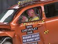 2008 Chevrolet HHR moderate overlap IIHS crash test
