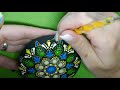 4 SUPER EINFACHE TIPS zum Malen eines Mandala-Steins / Steine bemalen mit MandaLa / rockpainting