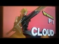 Super Smash Bros 3DS 3rd Cloud Strife Gameplay - Dec 19, 2015