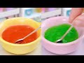 1000+ Rainbow Cake 🌈Yummy Miniature Rainbow Marshmallow Cake Decorating 🍰Best Mini Cakes Idea