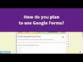 How to use Google Forms - Tutorial for Beginners