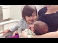 Legendary Moments When Kids Meet Newborn Babies - Funny Baby Siblings #2