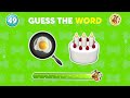 Guess the WORD by Emojis 🤔 Emoji Quiz