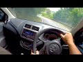 Driving POV Toyota AGYA G TRD FACELIFT 1.2 M/T 2019 | Test Drive | Acceleration Braking & Handling