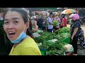 Moment before Chinese New Year in Indonesian Amoy City. Suasana Imlek di Pasar Turi, Singkawang.