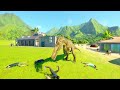 all Dinosaurs Carnivores eating humans - jurassic world evolution 2