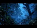 Sleep Deeply Crickets  Piano Music  Calming Nature Sounds for Relaxation  Stress Relief