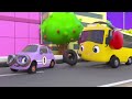 Buster's Surprise Rainbow Paint Job! | Go Buster - Bus Cartoons & Kids Stories