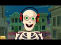 Haunted Skeletons Party Halloween Song + Spooky Scary Skeleton Songs | Teehee Town