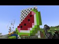 Melon LEAVES FOREVER In Minecraft!