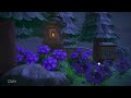 Relaxing Animal Crossing: New Horizons Night Time Music + Gentle Rain Sounds 🌧️// for sleep or study