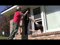 Installing Shutters To Brick House