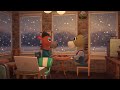 Cozy Snowy Winter Café ❄ Café Ambience + Jazz Hop Lo-fi 1 Hour No Ads | Studying Music | Work Aid 🎧