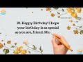 10 Happy Birthday wishes message for best friend  | birthday wishes messages for frnd #happybirthday