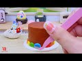 Tiny Rainbow Chocolate Cake Decorating 🌈1000+ Miniature Rainbow Cake Ideas🍰 Mini Cake Ideas