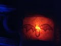 Bright-eyed bat light