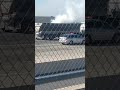 Truck fire on the 401