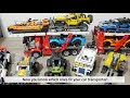 Does it Fit LEGO 42098 Car Transporter? | Tested: 42109,  42124, 42123,  42093,  42122, 42121, 42120