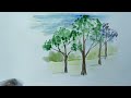 Easy Landscape Technique with pencil shading || Step by step for Beginners || S Kamal Art and craft