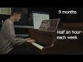 1 Year Piano Progress - Absolute Beginner