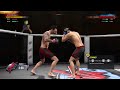 Ufc 4 - Full fight of a spinning elbow spammer