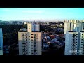 vídeo de drone filmando as maravilhas do pó do sol são Paulo capital
