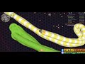 Wormate.io Great Biggest Worm Surviving One Squeezing Border Trap With 100 Worms Epic Gameplay