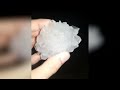 Huge rocks from the sky! People flee in panic from a huge hail in Corrientes, Argentina