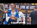 Claressa Shields vs Vanessa Joanisse • WEIGH-IN & FINAL FACE OFF