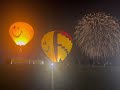 2024 Football Hall of Fame Balloon Festival Drone Light Show