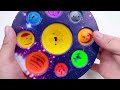Satisfying Video | Making Glitter Heart Lollipop by Mixing SLIME & Rainbow Bead Painted Cutting ASMR