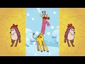 Der Schal für die Giraffe - Kinderlieder für kinder - Lieder über Winter und Weihnachten!