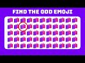 Find the ODD One Out | Emoji Quiz | Easy, Medium, Hard, Impossible