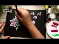 EASY! How to draw beautiful flower like this step by step tutorial |5minit art video |