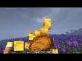 Minecraft Longplay | Rainy Lavender Hobbit Hole (no commentary, with music)