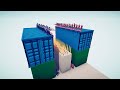 TOURNAMENT ON CONTAINER BOXES | Totally Accurate Battle Simulator TABS