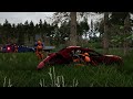 BeamNG Drive - Realistic Crossroad Crashes #3