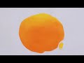 Orange drawing 3d art