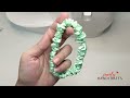 Easy Scrunchie to make at home ( less than 5mins to make )