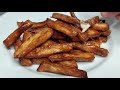 CAMOTE CUE STRIPS / CAMOTE CUE FRIES / SWEET POTATO  with Caramelized Brown Sugar