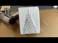 101 Redesign by Prima Mould using Paper Clay Christmas Decor
