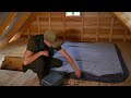 Building My New Big Log HOME in the Wilderness With My Dog | Wood Foundation - Ep. 1