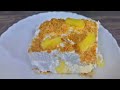 Pineapple Dream Dessert Recipe |10 Minute No Bake Pineapple Dessert 🍍🍍 Pineapple Delight